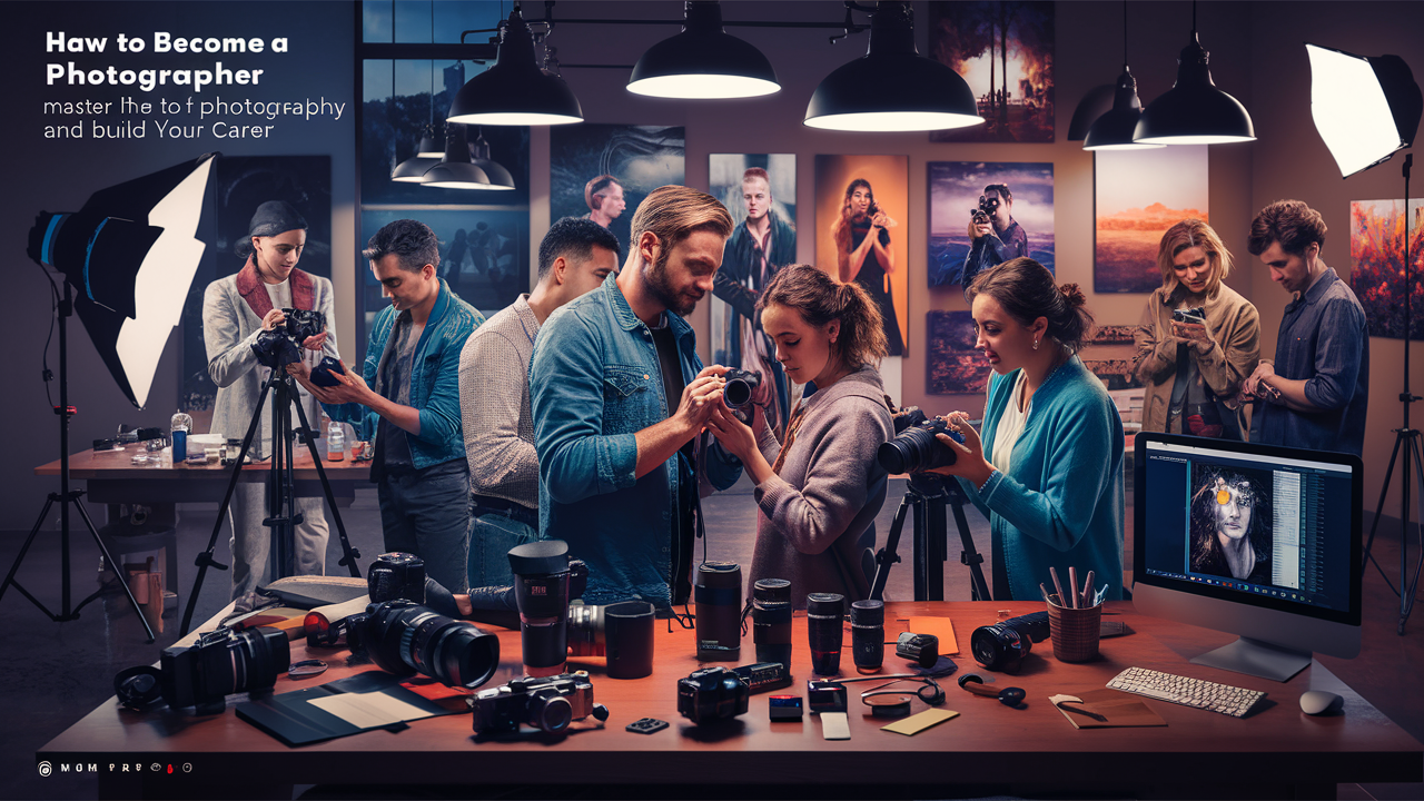 découvrez les étapes essentielles pour devenir photographe professionnel. apprenez à maîtriser l'art de la photographie tout en bâtissant une carrière florissante grâce à nos conseils pratiques et nos astuces expertes. transformez votre passion en métier et saisissez l'opportunité de capturer le monde à travers votre objectif.