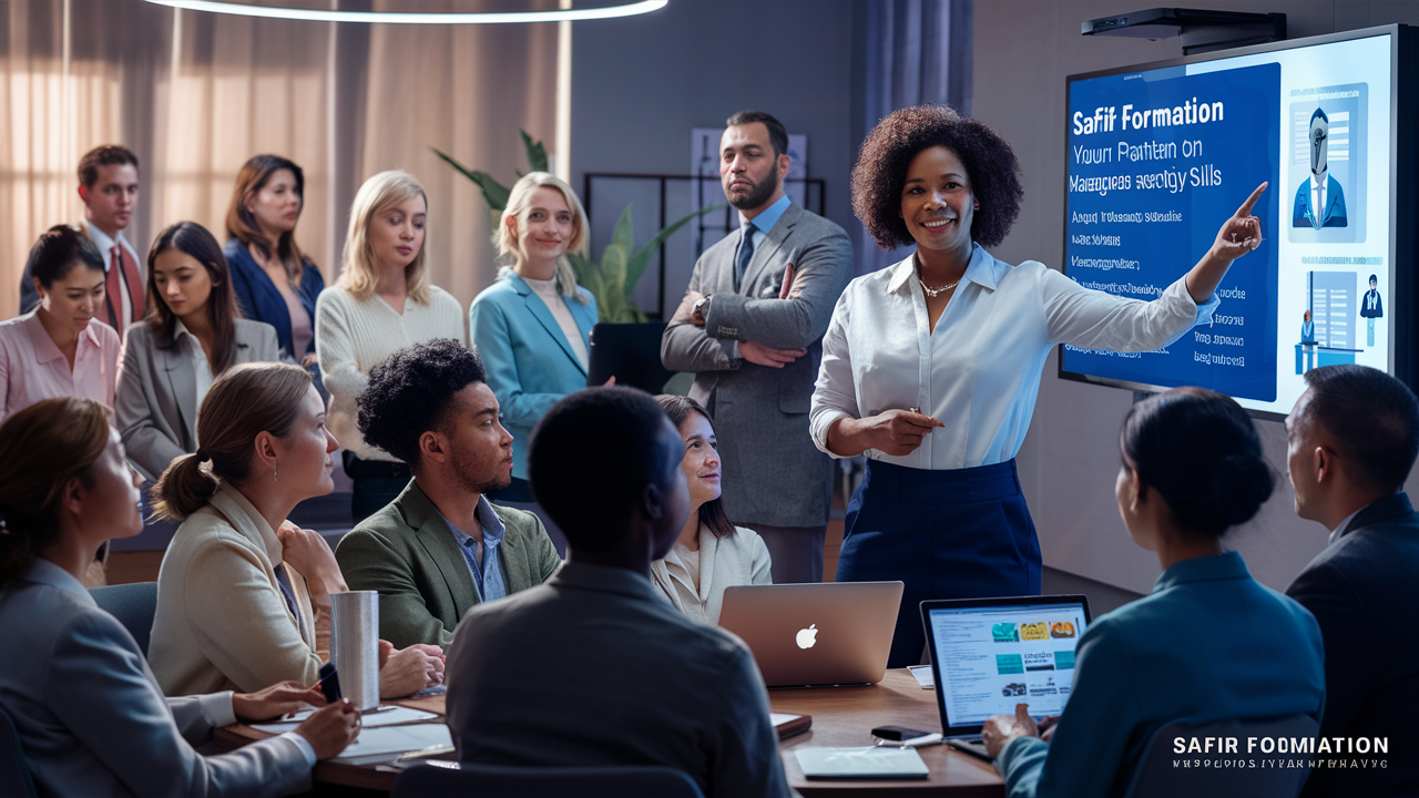 découvrez safir formation, votre partenaire idéal pour acquérir des compétences essentielles en gestion et sécurité. formations adaptées pour développer votre expertise et renforcer votre avenir professionnel.